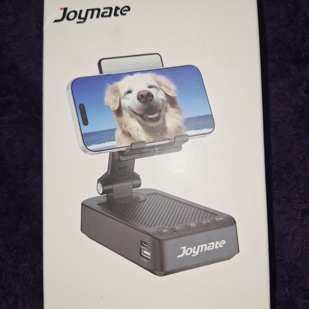 Black Phone Holder with Clip